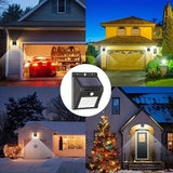 Tyalez 4pcs Solar Outdoor Wall Lights