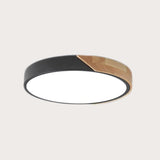 Tyalez LED Modern Ultra Thin Wood Ceiling Light