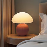 Tyalez French Cream Mushroom Lamp