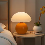 Tyalez French Cream Mushroom Lamp