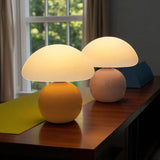 Tyalez French Cream Mushroom Lamp