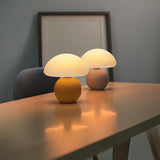 Tyalez French Cream Mushroom Lamp