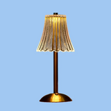 Tyalez Modern Crystal Metal Table Lamp