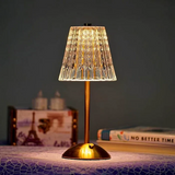 Tyalez Modern Crystal Metal Table Lamp