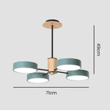 Modern LED Pendant Light with Multiple Bulbs