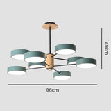 Modern LED Pendant Light with Multiple Bulbs