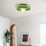 Tyalez Glass Round LED Ceiling Light
