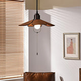 Vintage Fabric Pendant Light – Warm & Sophisticated Design