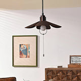 Vintage Fabric Pendant Light – Warm & Sophisticated Design