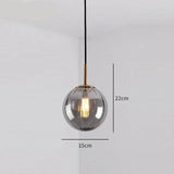 Sleek Modern Glass Pendant Light
