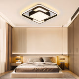 Tyalez Modern Simple Square Shape LED Flush Mount Ceiling Light
