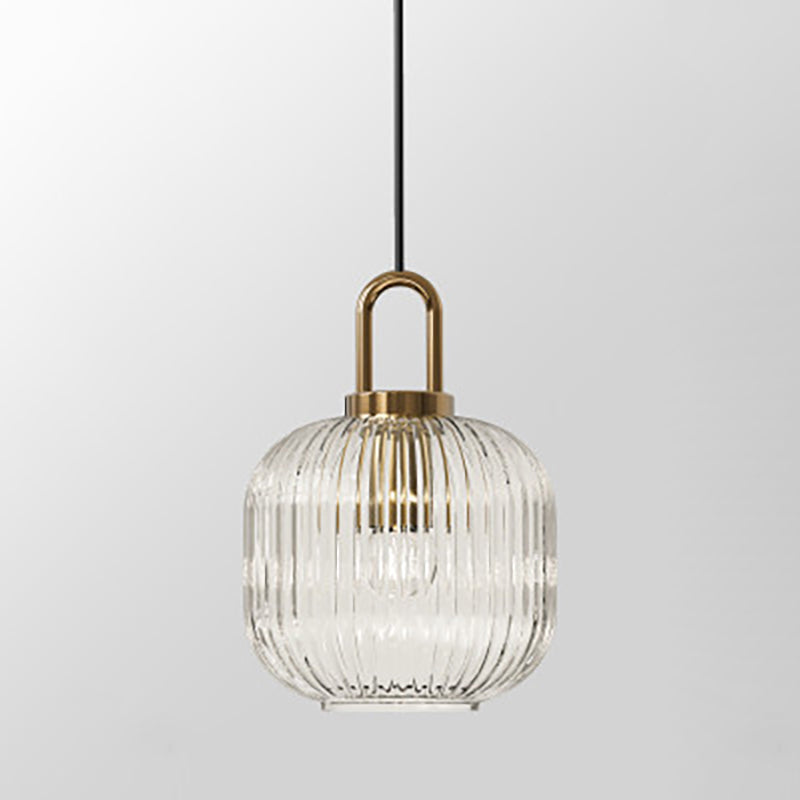 Tyalez Modern Simple Clear Light Stripe LED Chandelier