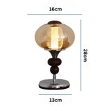 Vintage Solid Wood Palace Bedroom Table Lamp
