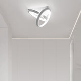 Tyalez Modern Simple Metal Flush Mount Hallway Ceiling Light
