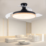 Simple Low Profile Ceiling Fan With LED Light