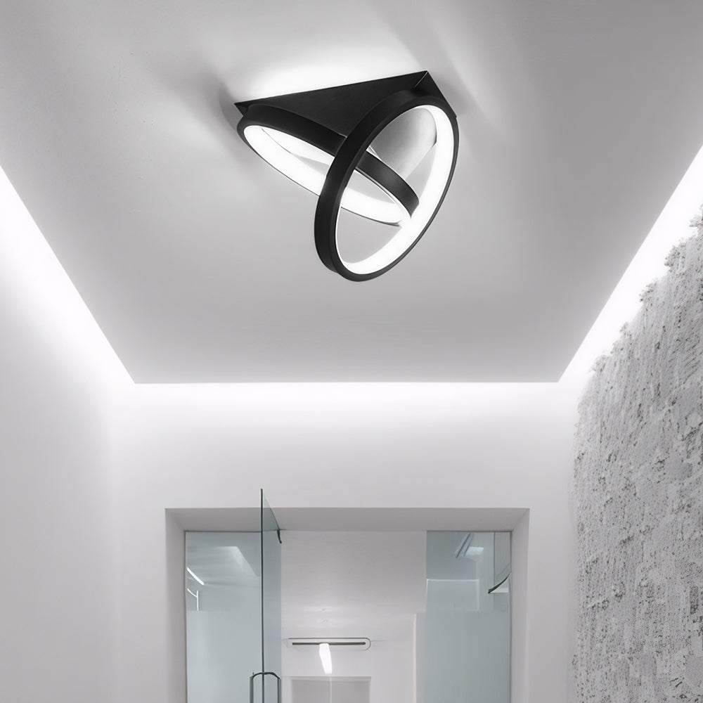 Tyalez Modern Simple Metal Flush Mount Hallway Ceiling Light