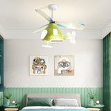 Tyalez Contemporary Rotocopter Ceiling Fans with LED Lights