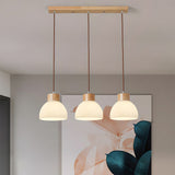Tyalez Creative Bowl-shaped Glass Bedroom Pendant Lamp Fixtures