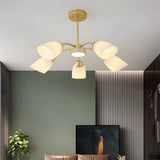 Tyalez Nordic Decor Frosted Glass LED Bedroom Ceiling Light