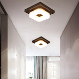 Tyalez Modern Square Acrylic Led Hallway Ceiling Light