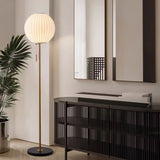 Tyalez Classic Silk White Floor Lamp For Living Room