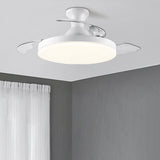 Simple Low Profile Ceiling Fan With LED Light