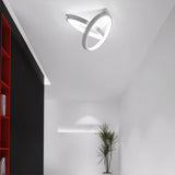 Tyalez Modern Simple Metal Flush Mount Hallway Ceiling Light