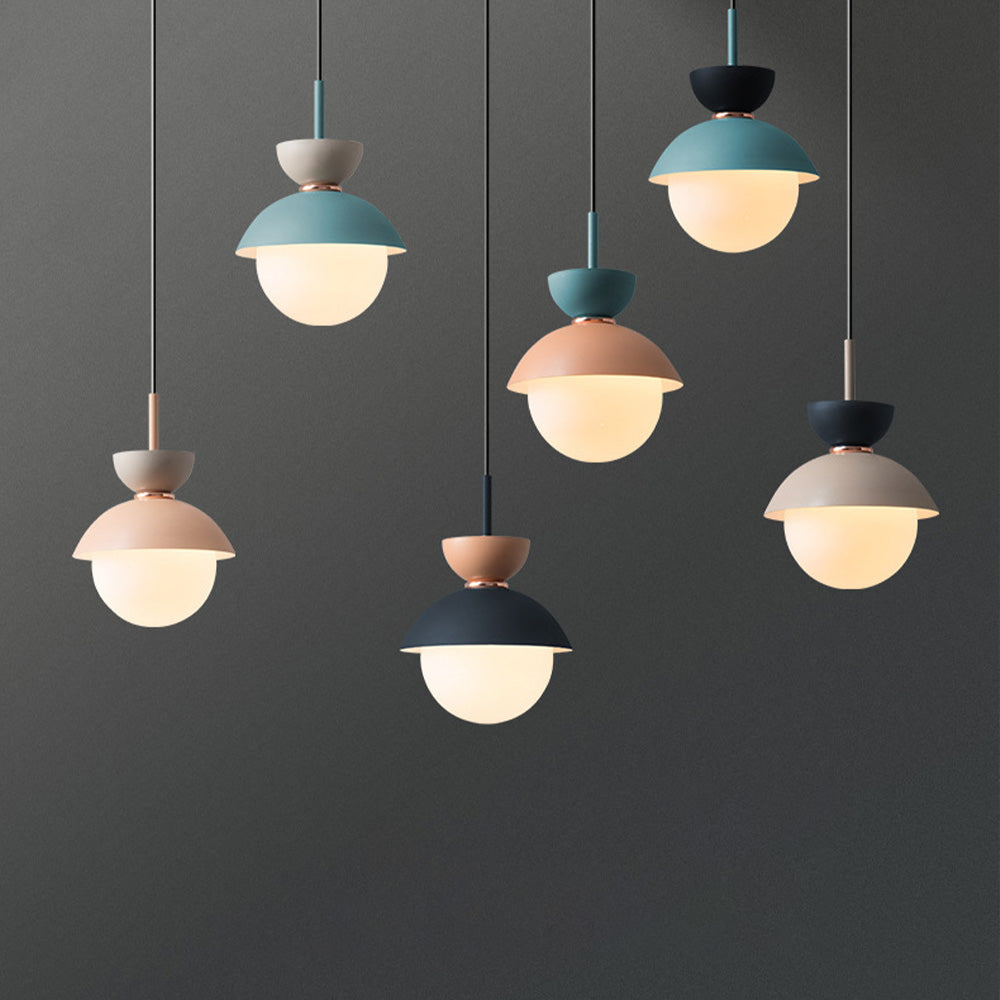 Tyalez Double Heads Metal Pendant Light（Includes light source）