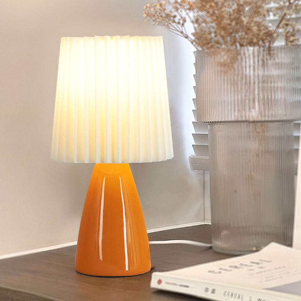 Tyalez Modern Simple Fabric Create Mini Table Lamp