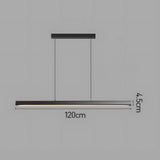 Tyalez Minimalist One-line Long LED Dining Room Pendant Lights