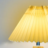 Tyalez Retro Wood Simple LED Bedroom Table Lamps