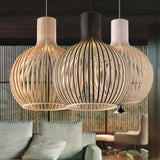 Tyalez Vintage wooden Pendant Light