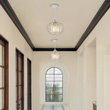 Tyalez Nordic Simple Globular Glass Hallway Pendant Lighting