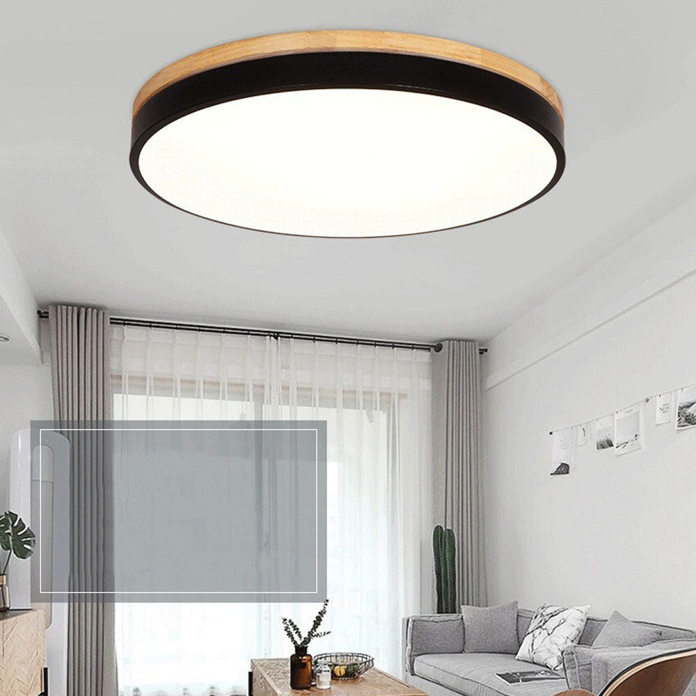 Tyalez Round Flush Ceiling Lights for Living Room