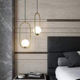 Tyalez Modern Frosted Glass Ball Chandelier