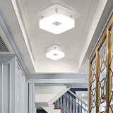 Tyalez Modern Square Acrylic Led Hallway Ceiling Light