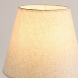 Tyalez Modern Simple Fabric White Mini Table Lamp