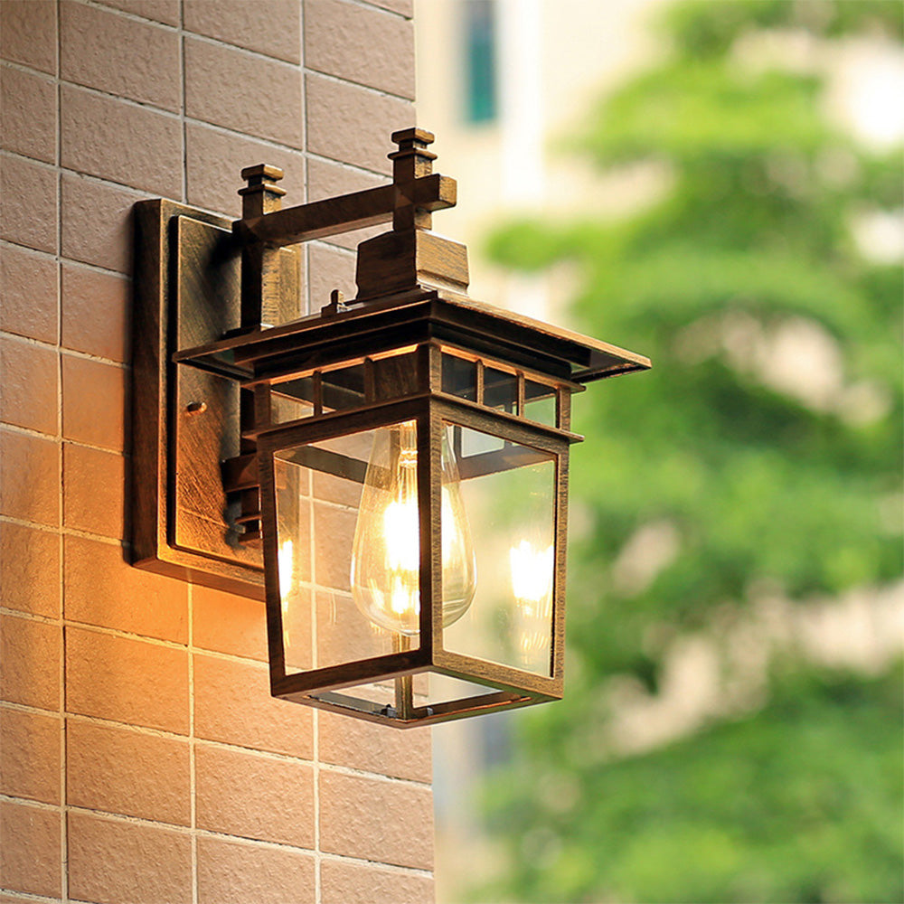 Tyalez IP44 Rustic Vintage Aluminum Outdoor Wall Lights