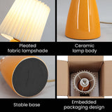 Tyalez Modern Simple Fabric Create Mini Table Lamp