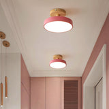 Tyalez Modern Iron Round Hallway LED Ceiling Lights