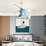 Tyalez Contemporary Rotocopter Ceiling Fans with LED Lights
