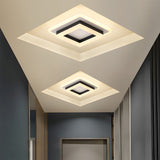 Tyalez Mini Art Deco Hallway LED Ceiling Lamp