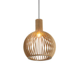 Tyalez Vintage wooden Pendant Light