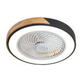 Tyalez Modern Wood Ceiling Fans With LED Lights