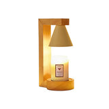 Tyalez Simple Wood Bedroom Mini Warming Candle Lamp