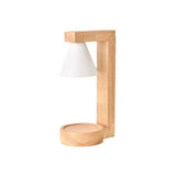 Tyalez Simple Wood Bedroom Mini Warming Candle Lamp