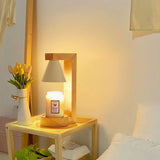 Tyalez Simple Wood Bedroom Mini Warming Candle Lamp