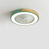 Tyalez Modern Wood Ceiling Fans With LED Lights