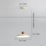 Nordic Cream Minimalist Acrylic Pendant Lamp