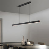 Tyalez Minimalist One-line Long LED Dining Room Pendant Lights